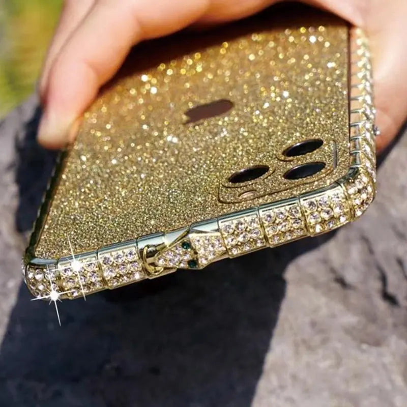 Bling Bling Metal Bumper Cover lbcase