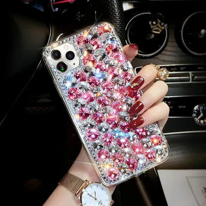 Shiny rhinestone phone case for iphone lbcase