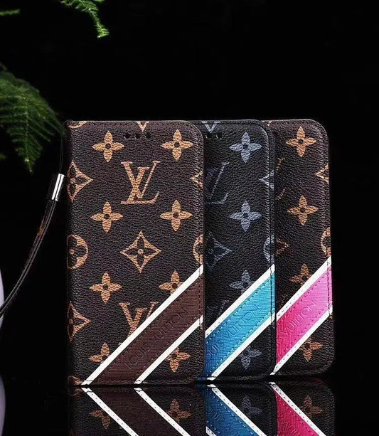 Vintage card slot holder leather phone case lbcase