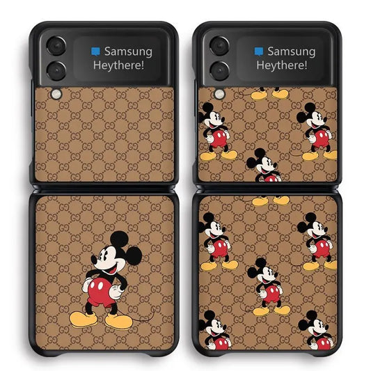 Samsung galaxy zflip3 folding screen phone case presbyopia Mickey lbcase