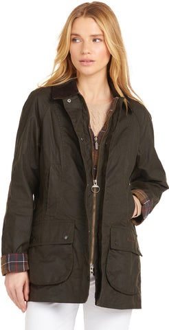 Classic Beadnell Wax Jacket - Women's|-|Manteau ciré Classic Beadnell - Femme