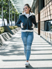 Ria Hooded Sheepskin Jacket