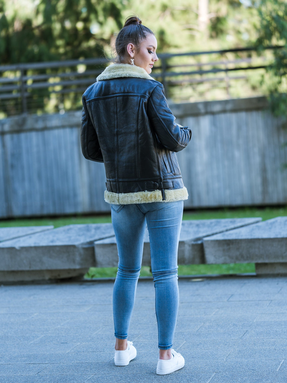 Mirabel Dark Brown Sheepskin Jacket