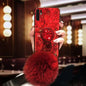 Gold Foil Marble Hairball Case lbcase