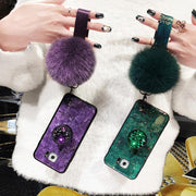 Bracket Hair Ball Lanyard Cover