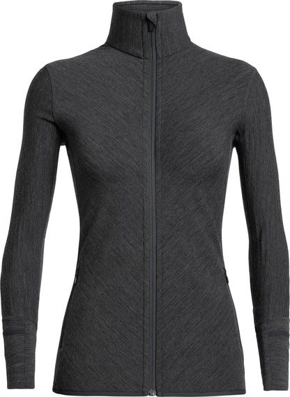 Descender Long Sleeve Zip - Women's|-|Chandail à manches longues et glissière pleine longueur Descender - Femme