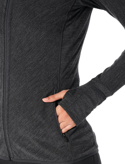 Descender Long Sleeve Zip - Women's|-|Chandail à manches longues et glissière pleine longueur Descender - Femme