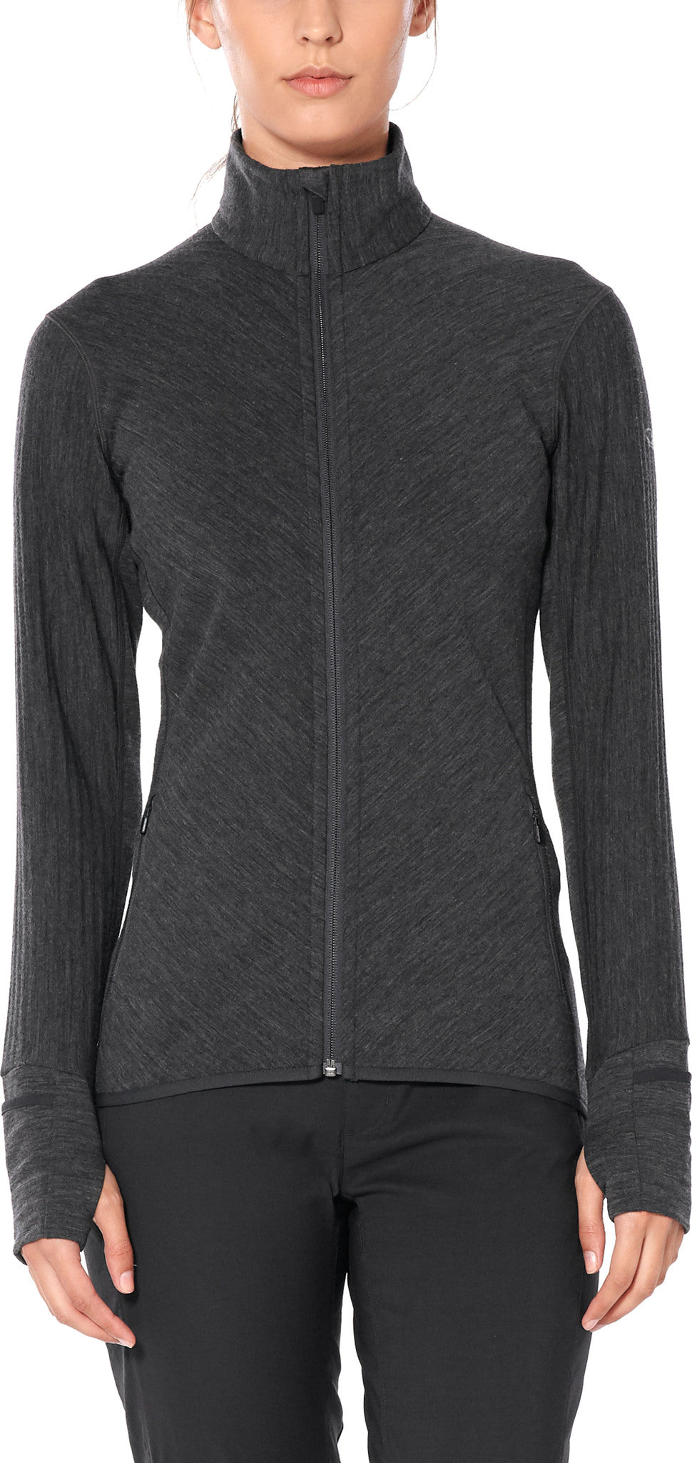 Descender Long Sleeve Zip - Women's|-|Chandail à manches longues et glissière pleine longueur Descender - Femme