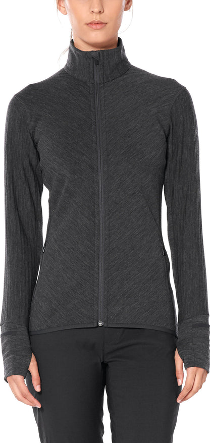 Descender Long Sleeve Zip - Women's|-|Chandail à manches longues et glissière pleine longueur Descender - Femme