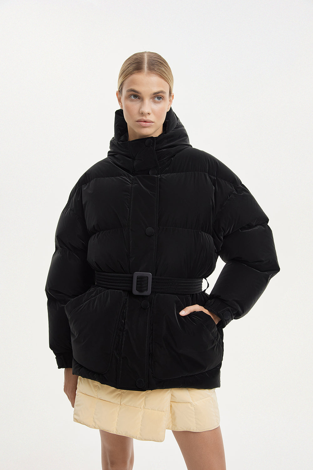 Michlin Jacket Powder Black