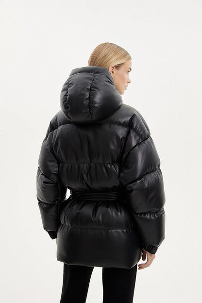 Michlin Jacket Leather Black