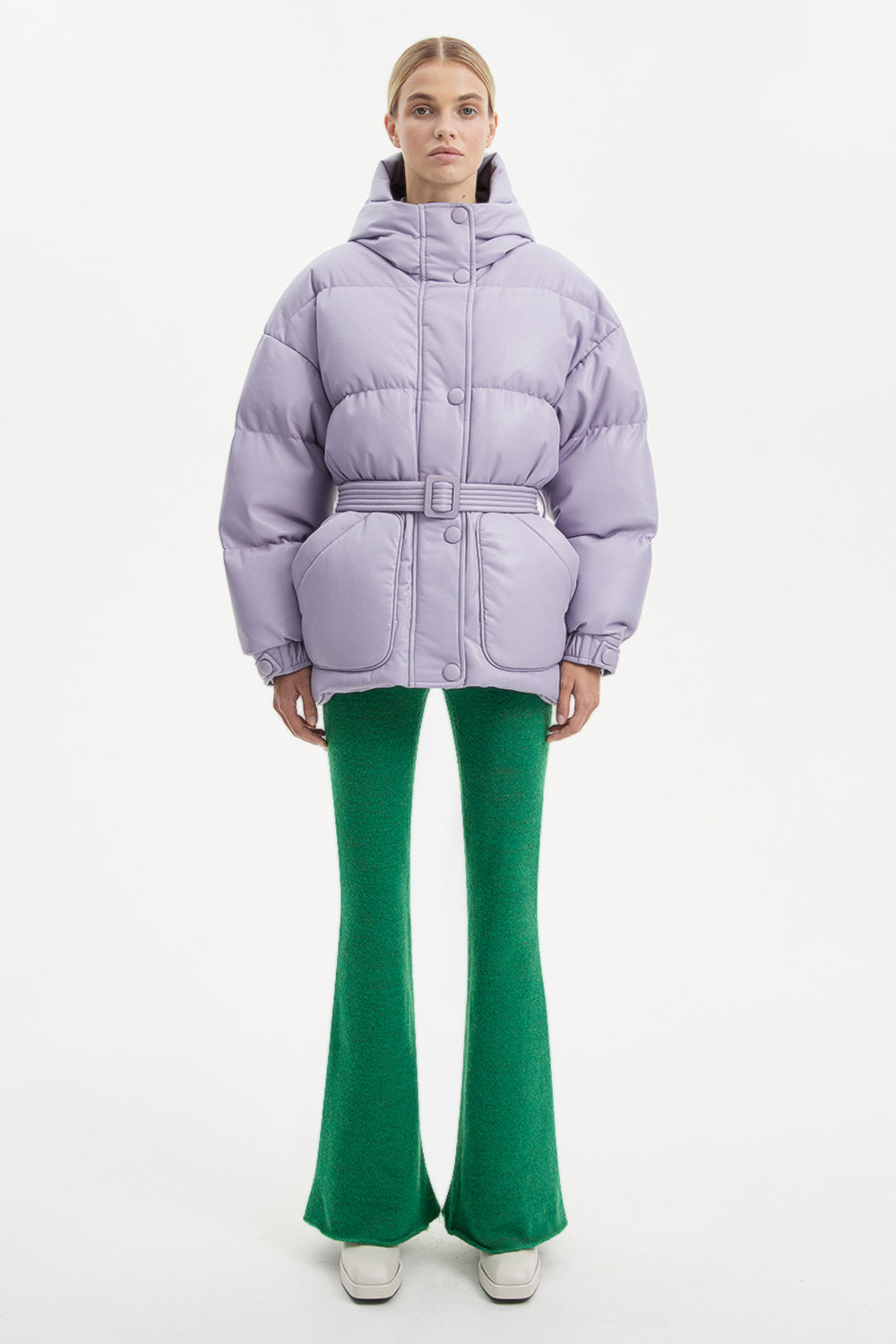 Michlin Jacket Leather Lilac
