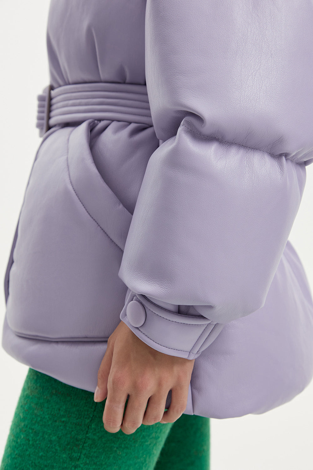 Michlin Jacket Leather Lilac