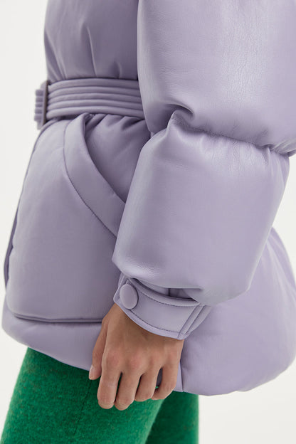 Michlin Jacket Leather Lilac