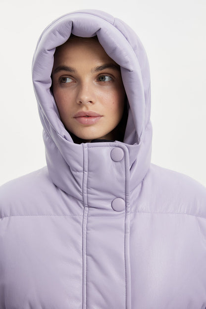 Michlin Jacket Leather Lilac