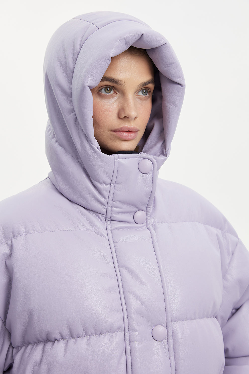 Michlin Jacket Leather Lilac