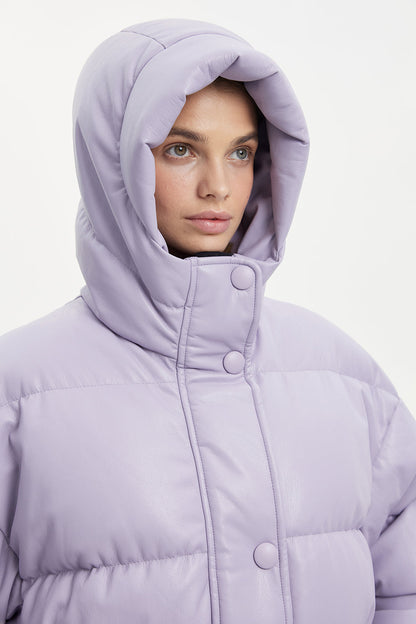Michlin Jacket Leather Lilac