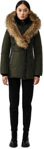 Adali Down Jacket with Natural Fur Signature Mackage Collar - Women's|-|Manteau Adali en duvet à col signature Mackage en fourrure naturelle - Femme