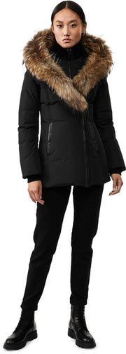 Adali Down Jacket with Natural Fur Signature Mackage Collar - Women's|-|Manteau Adali en duvet à col signature Mackage en fourrure naturelle - Femme