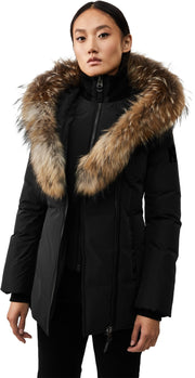 Adali Down Jacket with Natural Fur Signature Mackage Collar - Women's|-|Manteau Adali en duvet à col signature Mackage en fourrure naturelle - Femme