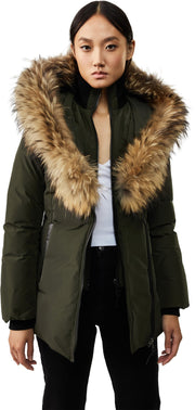 Adali Down Jacket with Natural Fur Signature Mackage Collar - Women's|-|Manteau Adali en duvet à col signature Mackage en fourrure naturelle - Femme