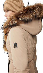 Adali Down Jacket with Natural Fur Signature Mackage Collar - Women's|-|Manteau Adali en duvet à col signature Mackage en fourrure naturelle - Femme