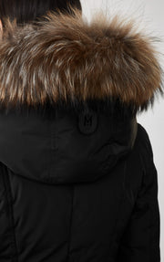 Adali Down Jacket with Natural Fur Signature Mackage Collar - Women's|-|Manteau Adali en duvet à col signature Mackage en fourrure naturelle - Femme