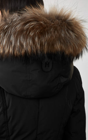 Adali Down Jacket with Natural Fur Signature Mackage Collar - Women's|-|Manteau Adali en duvet à col signature Mackage en fourrure naturelle - Femme