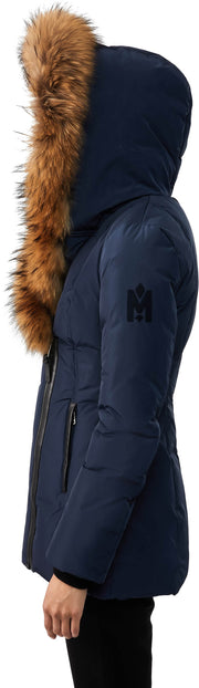 Adali Down Jacket with Natural Fur Signature Mackage Collar - Women's|-|Manteau Adali en duvet à col signature Mackage en fourrure naturelle - Femme