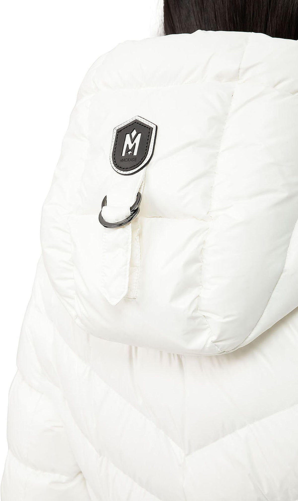 Calina Maxi Lightweight Down Coat with Sash Belt - Women's|-|Manteau Calina long de duvet léger avec ceinture - Femme