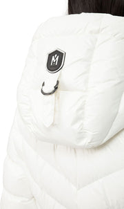 Calina Maxi Lightweight Down Coat with Sash Belt - Women's|-|Manteau Calina long de duvet léger avec ceinture - Femme