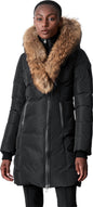 Kay Natural Fur Signature Collar Down Coat - Women's|-|Manteau en duvet à col en fourrure naturelle signature Kay - Femme