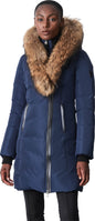 Kay Natural Fur Signature Collar Down Coat - Women's|-|Manteau en duvet à col en fourrure naturelle signature Kay - Femme