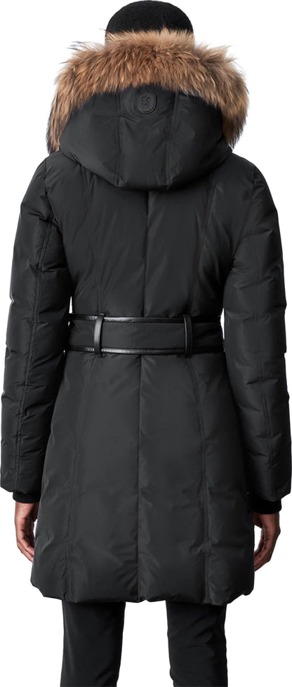 Kay Natural Fur Signature Collar Down Coat - Women's|-|Manteau en duvet à col en fourrure naturelle signature Kay - Femme