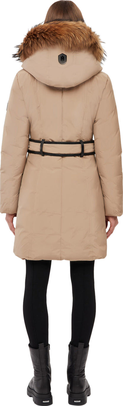 Kay Natural Fur Signature Collar Down Coat - Women's|-|Manteau en duvet à col en fourrure naturelle signature Kay - Femme