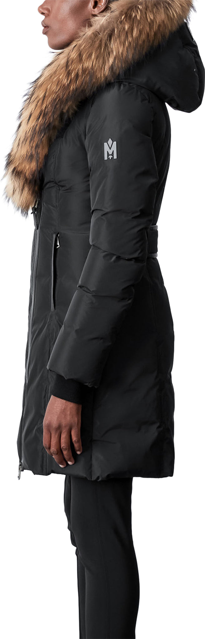 Kay Natural Fur Signature Collar Down Coat - Women's|-|Manteau en duvet à col en fourrure naturelle signature Kay - Femme