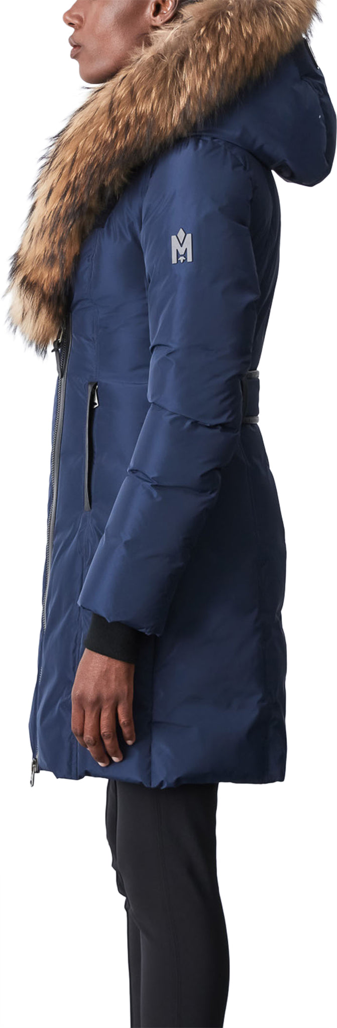 Kay Natural Fur Signature Collar Down Coat - Women's|-|Manteau en duvet à col en fourrure naturelle signature Kay - Femme