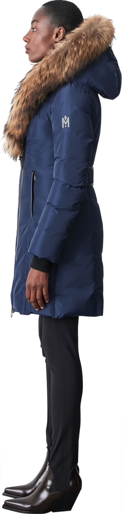 Kay Natural Fur Signature Collar Down Coat - Women's|-|Manteau en duvet à col en fourrure naturelle signature Kay - Femme