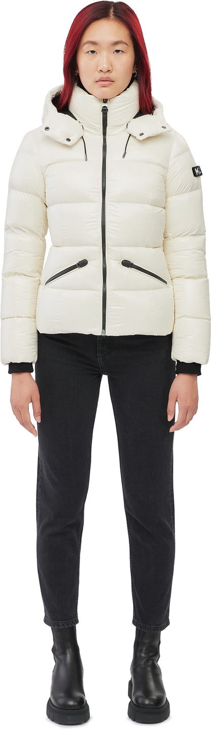 Madalyn Lustrous Light Down Jacket with Hood - Women's|-|Manteau en duvet Madalyn à capuche amovible - Femme