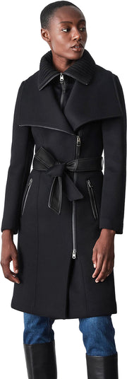 Nori 2-in-1 Tailored Wool Coat with Sash Belt - Women’s|-|Manteau Nori en laine ceinturé 2-en-1 ajusté - Femme