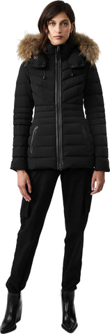 Patsy Stretch Light Down Jacket with Natural Fur - Women's|-|Manteau Patsy en duvet léger et extensible à fourrure naturelle amovible - Femme