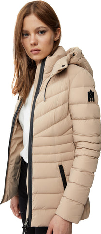 Patsy Stretch Light Down Jacket with Natural Fur - Women's|-|Manteau Patsy en duvet léger et extensible à fourrure naturelle amovible - Femme