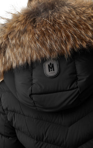 Patsy Stretch Light Down Jacket with Natural Fur - Women's|-|Manteau Patsy en duvet léger et extensible à fourrure naturelle amovible - Femme
