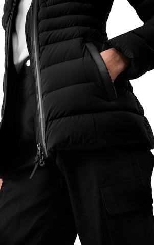 Patsy Stretch Light Down Jacket with Natural Fur - Women's|-|Manteau Patsy en duvet léger et extensible à fourrure naturelle amovible - Femme