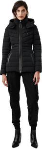 Patsy Stretch Lightweight Down Jacket with Removable Hood - Women's|-|Manteau Patsy en duvet léger et extensible à capuche amovible - Femme