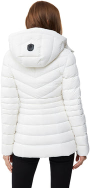 Patsy Stretch Lightweight Down Jacket with Removable Hood - Women's|-|Manteau Patsy en duvet léger et extensible à capuche amovible - Femme