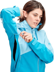 Crater Hardshell Hooded Jacket - Women's|-|Manteau à capuchon coquille rigide Crater - Femme