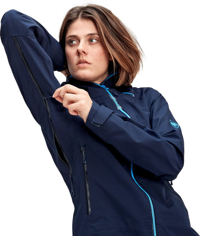 Crater Hardshell Hooded Jacket - Women's|-|Manteau à capuchon coquille rigide Crater - Femme