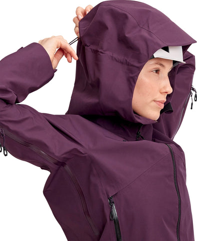 Crater Hardshell Hooded Jacket - Women's|-|Manteau à capuchon coquille rigide Crater - Femme