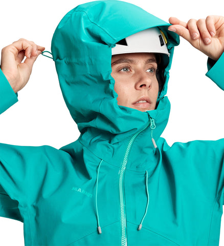 Crater Hardshell Hooded Jacket - Women's|-|Manteau à capuchon coquille rigide Crater - Femme